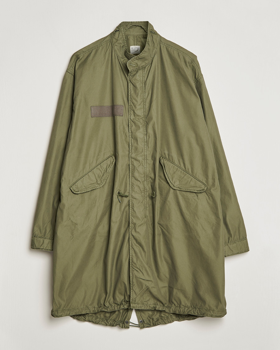 Heren | Jassen | orSlow | M-65 Fishtail Coat Army Green