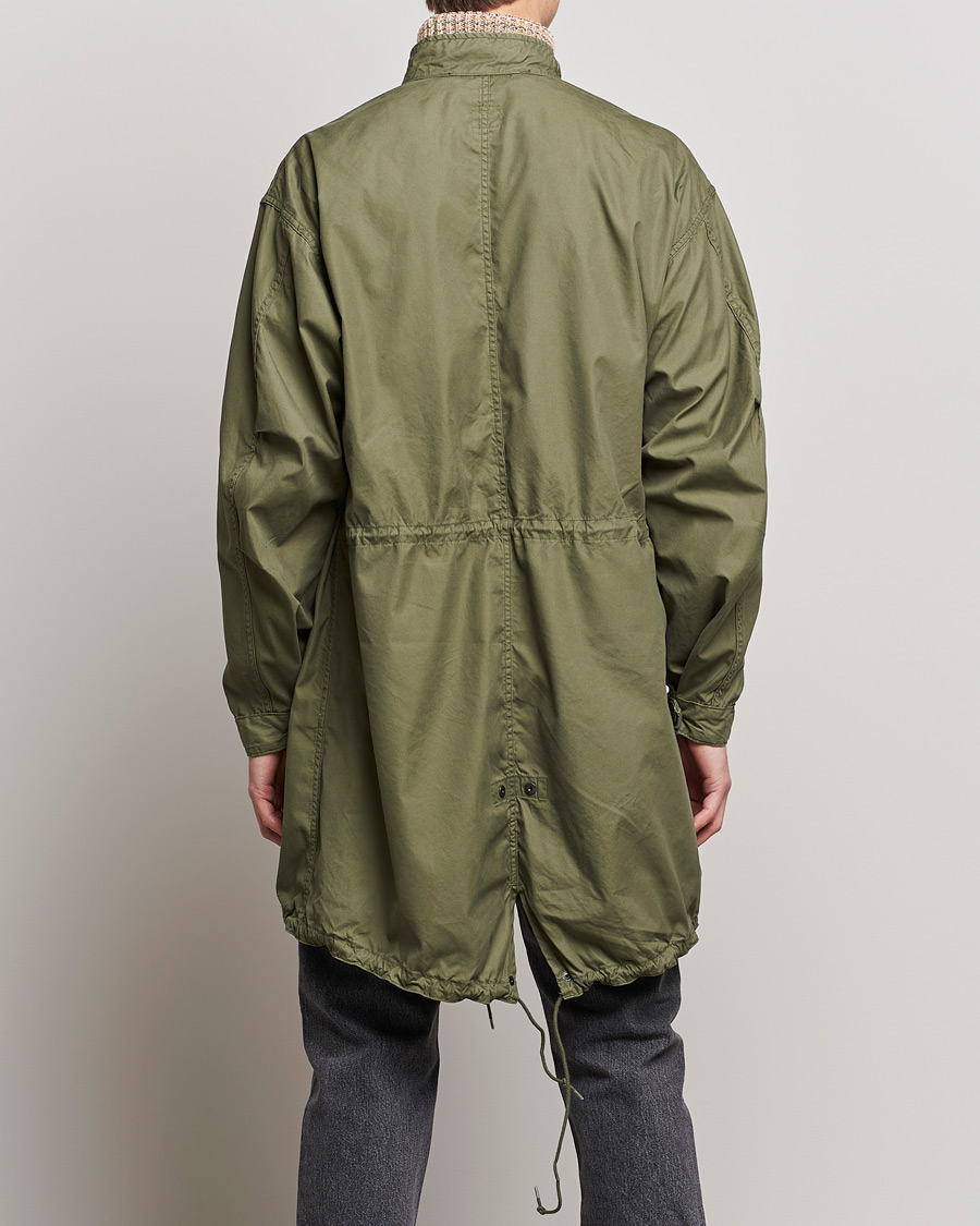 Heren | Jassen | orSlow | M-65 Fishtail Coat Army Green