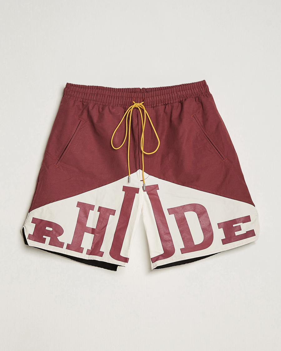 Heren | Korte broek | Rhude | Yachting Shorts Red/White