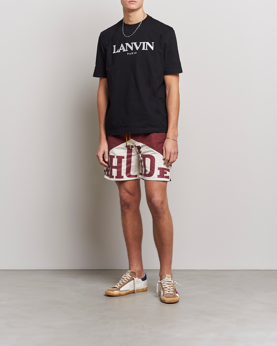 Heren | Korte broek | Rhude | Yachting Shorts Red/White