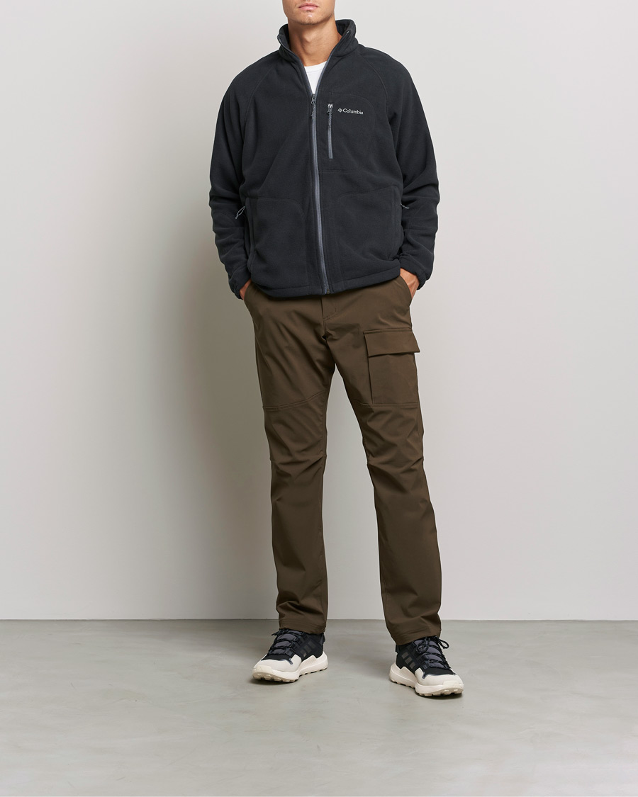 Heren | Truien | Columbia | Fast Trek Full Zip Fleece Black
