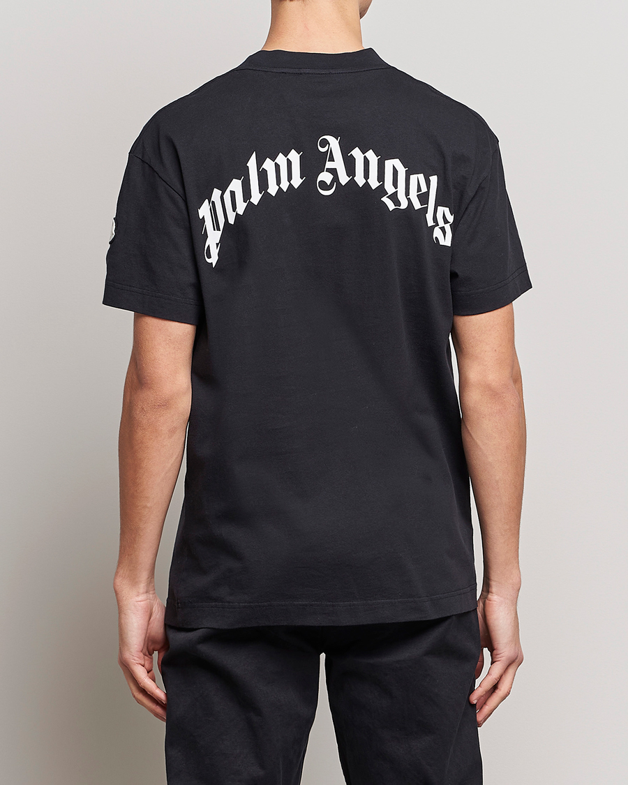 Heren | T-shirts | Moncler Genius | 8 Palm Angels Bear Motif T-Shirt Black