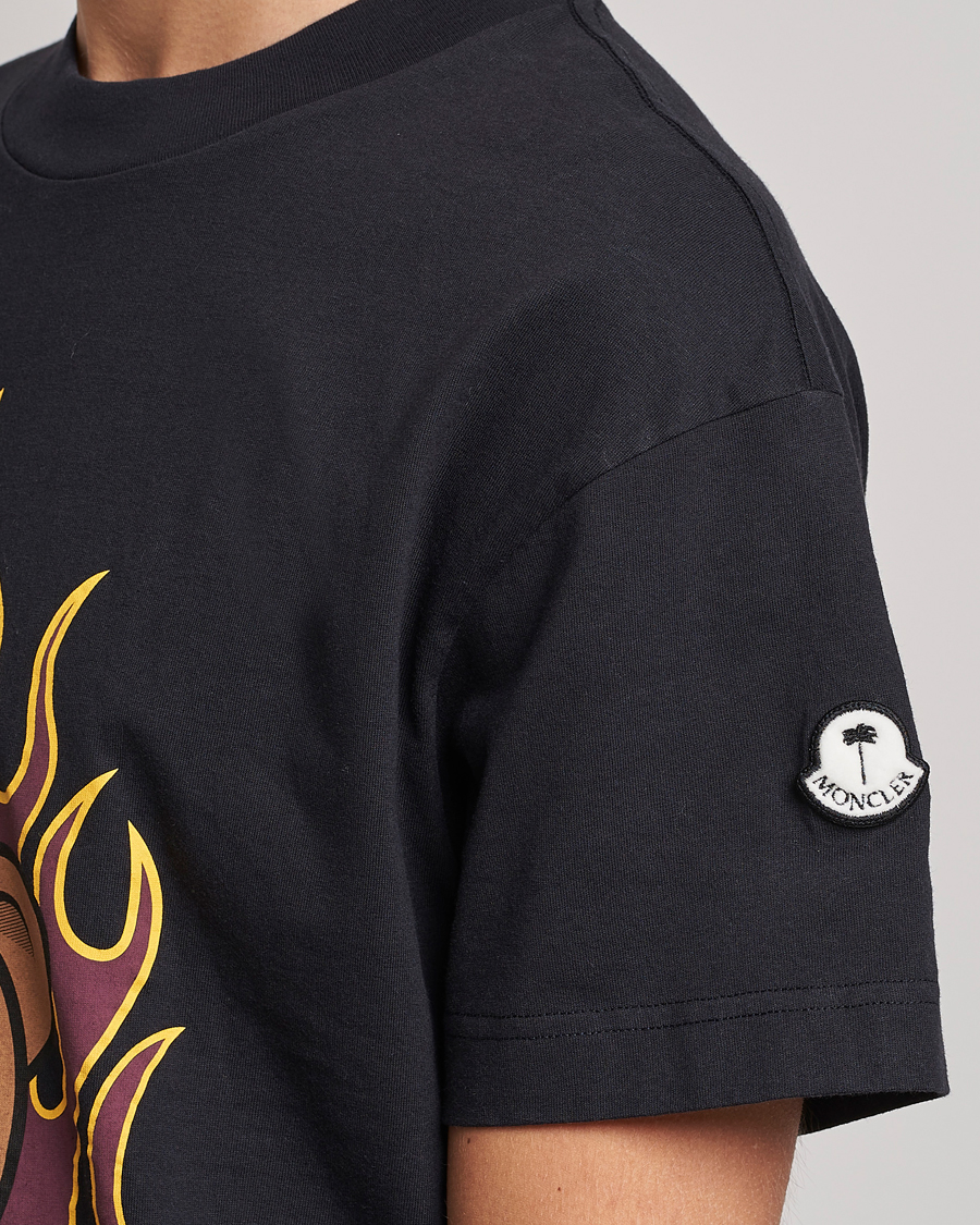 Heren | T-shirts | Moncler Genius | 8 Palm Angels Bear Motif T-Shirt Black
