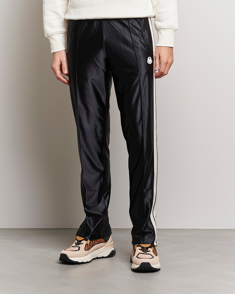 Homme | Pantalons | Moncler Genius | 8 Palm Angels Shiny Sweatpants Black