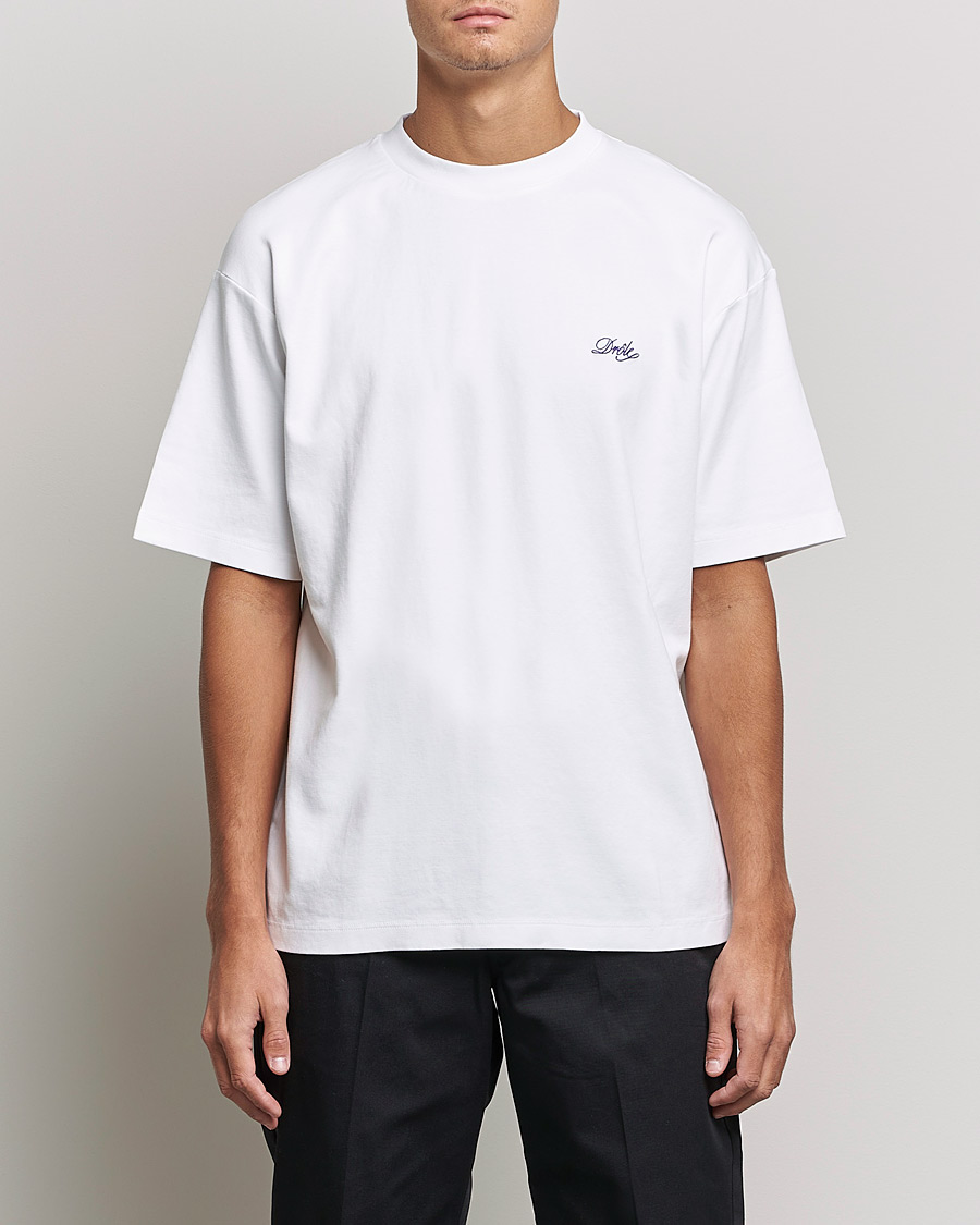 Homme | T-shirts | Drôle de Monsieur | Signature T-Shirt White