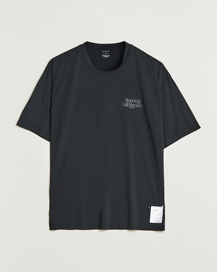 Homme | T-shirts | Satisfy | AuraLite T-Shirt Black