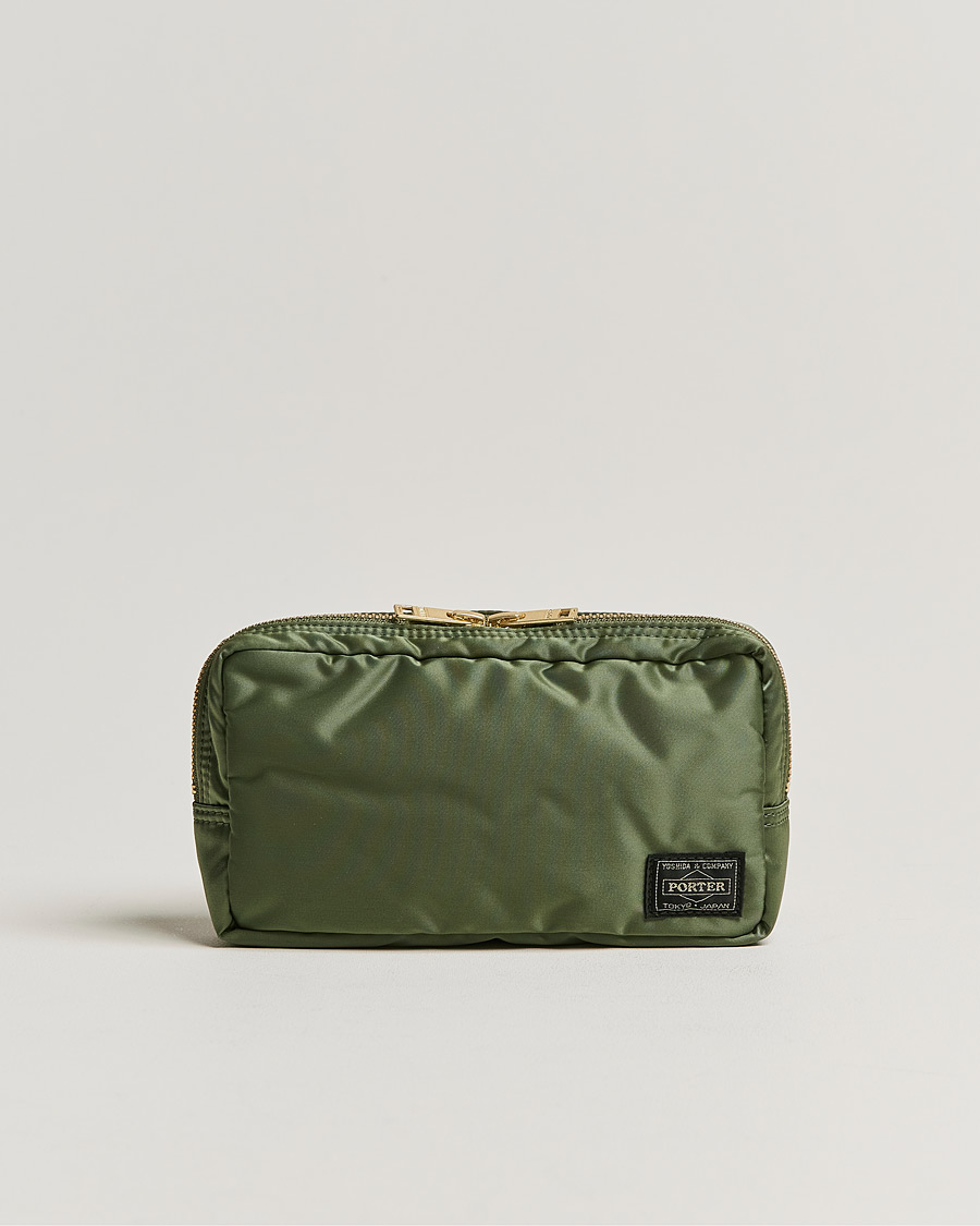 Homme | Porter-Yoshida & Co. Tanker Pouch Sage Green | Porter-Yoshida & Co. | Tanker Pouch Sage Green