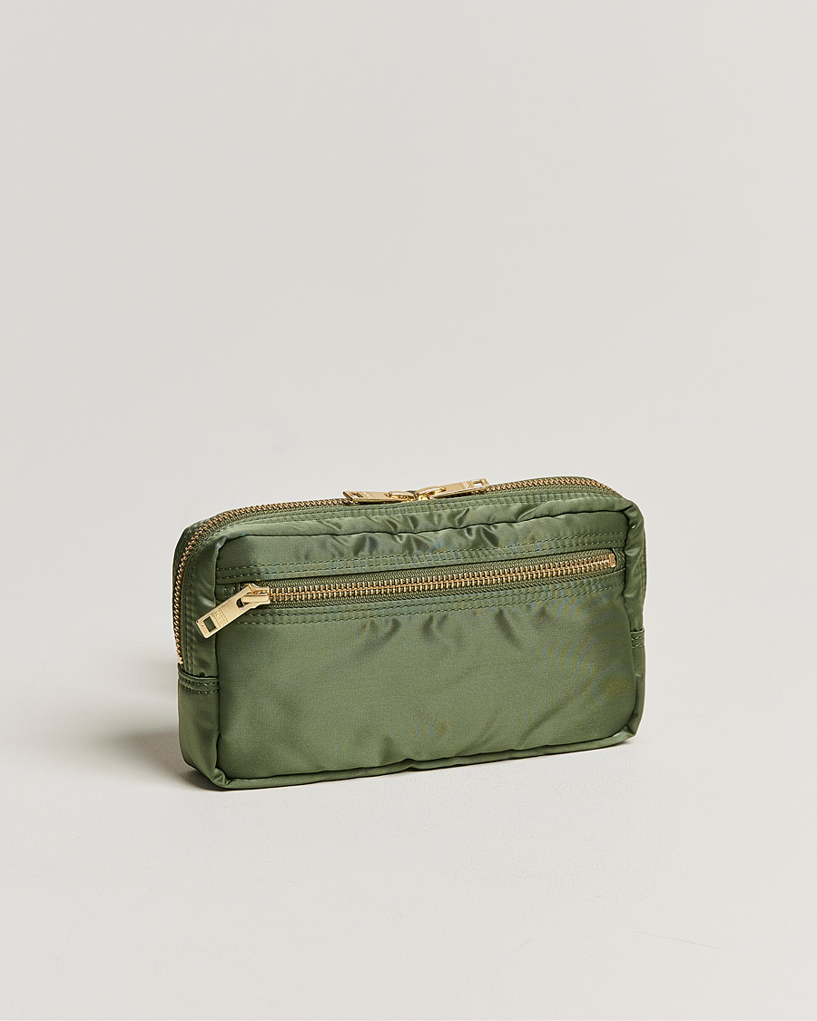 Homme | Porter-Yoshida & Co. Tanker Pouch Sage Green | Porter-Yoshida & Co. | Tanker Pouch Sage Green