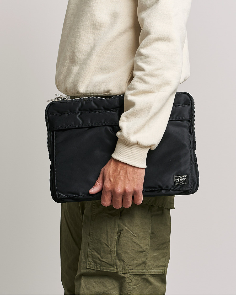 Homme | Porter-Yoshida & Co. Tanker Document Case Black | Porter-Yoshida & Co. | Tanker Document Case Black