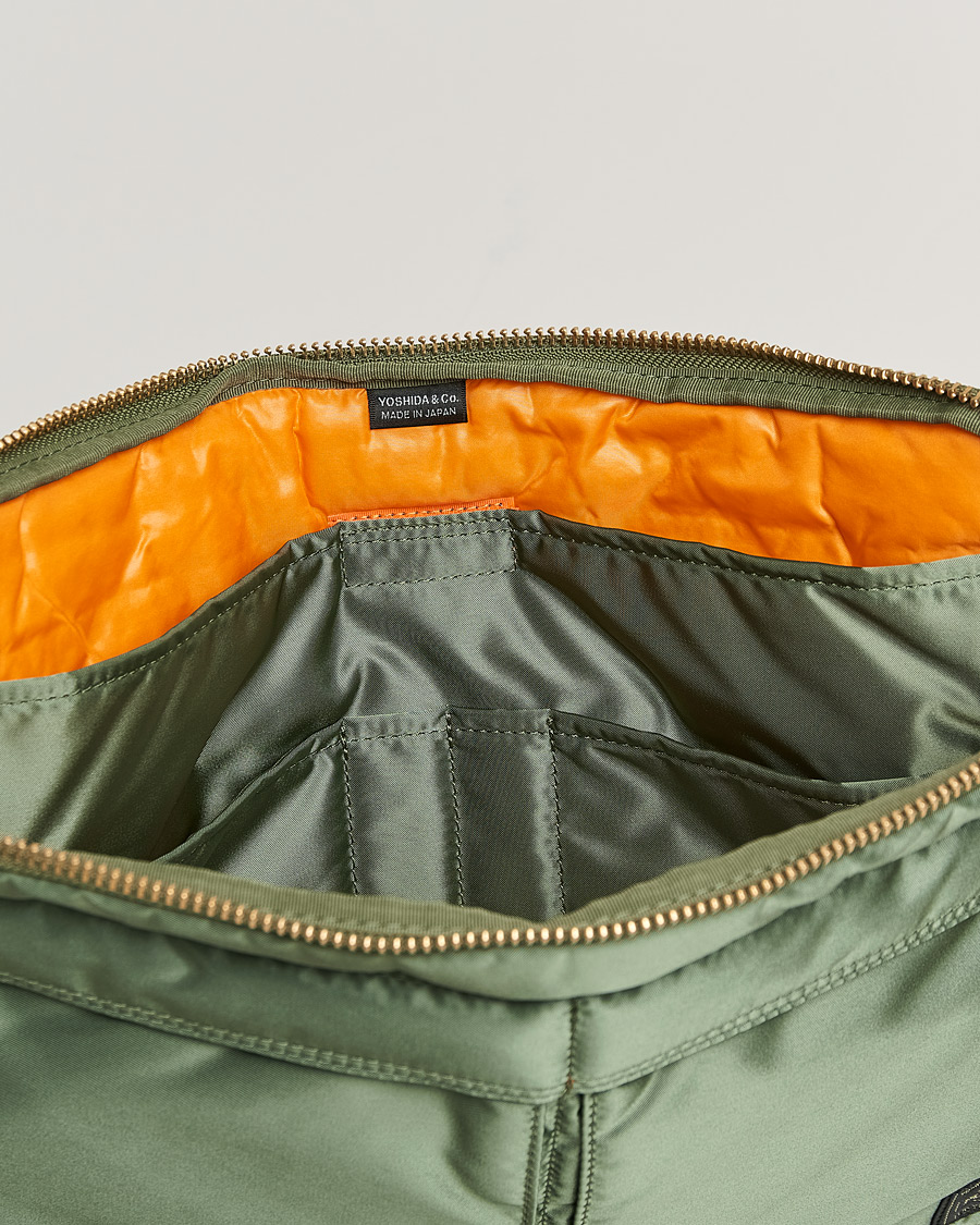 Homme | Porter-Yoshida & Co. Tanker Document Case Sage Green | Porter-Yoshida & Co. | Tanker Document Case Sage Green