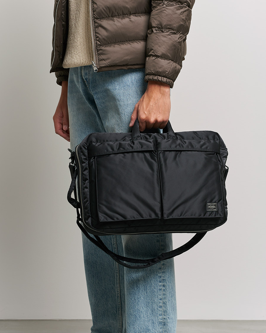 Homme | Porter-Yoshida & Co. Tanker 3Way Briefcase Black | Porter-Yoshida & Co. | Tanker 3Way Briefcase Black