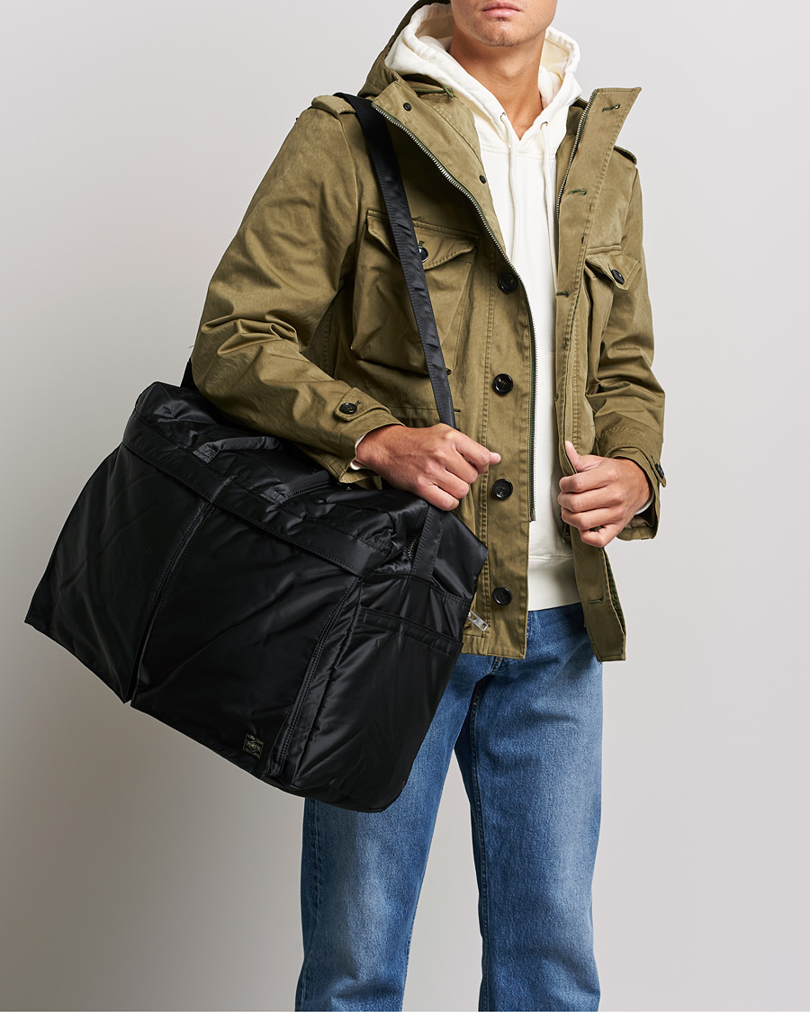 Homme | Porter-Yoshida & Co. Tanker 2Way Boston Weekender Black | Porter-Yoshida & Co. | Tanker 2Way Boston Weekender Black