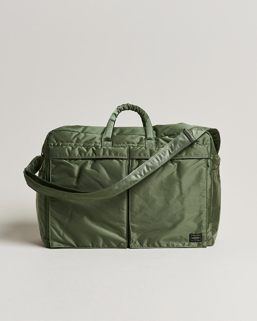 Homme | Porter-Yoshida & Co. Tanker 2Way Boston Weekender Sage Green | Porter-Yoshida & Co. | Tanker 2Way Boston Weekender Sage Green