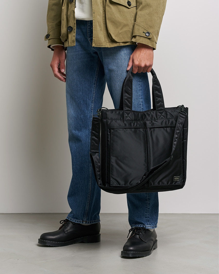 Homme | Porter-Yoshida & Co. Tanker Tote Bag Black | Porter-Yoshida & Co. | Tanker Tote Bag Black