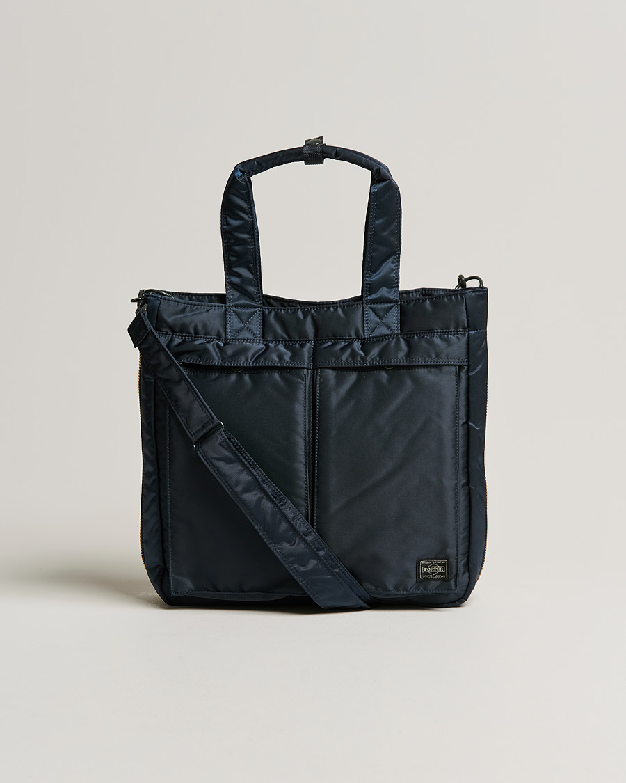 Homme | Porter-Yoshida & Co. Tanker Tote Bag Iron Blue | Porter-Yoshida & Co. | Tanker Tote Bag Iron Blue