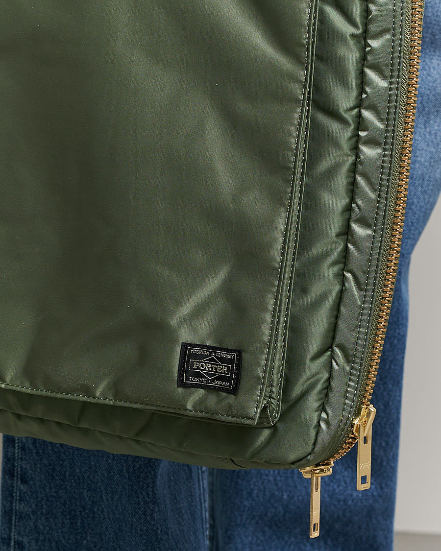 Homme | Porter-Yoshida & Co. Tanker Garment Bag Sage Green | Porter-Yoshida & Co. | Tanker Garment Bag Sage Green