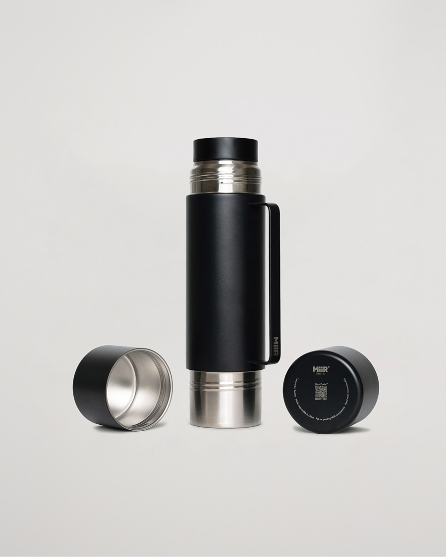 Homme | MiiR Tomo 33oz Insulated Thermos Black | MiiR | Tomo 33oz Insulated Thermos Black