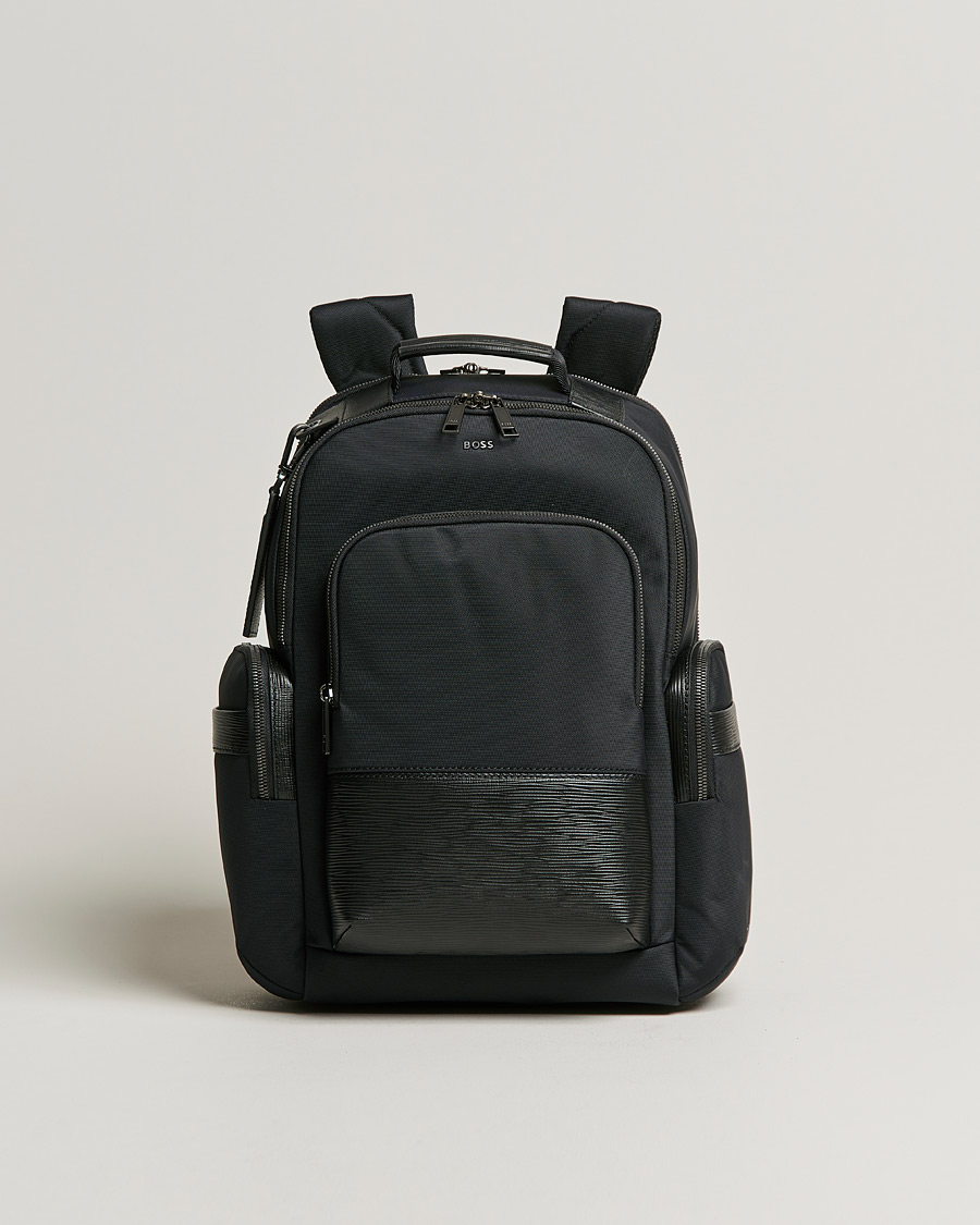 Homme | First Class Backpack Black | BOSS BLACK | First Class Backpack Black