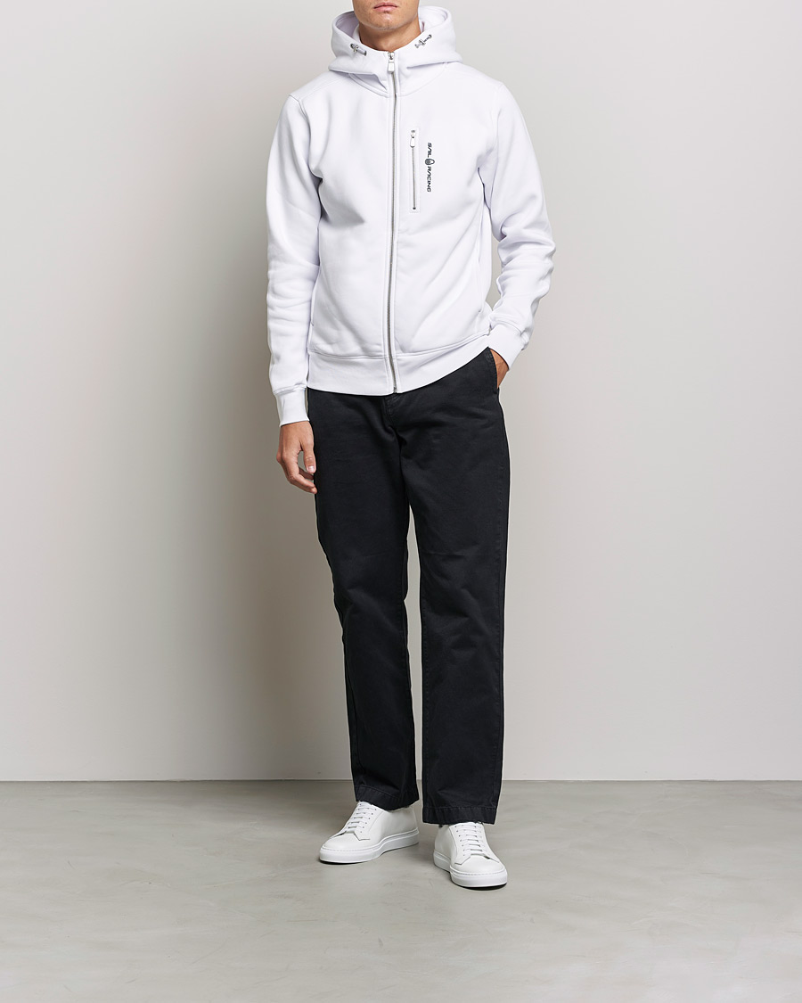 Homme | Pulls Et Tricots | Sail Racing | Bowman Full Zip Hoodie White