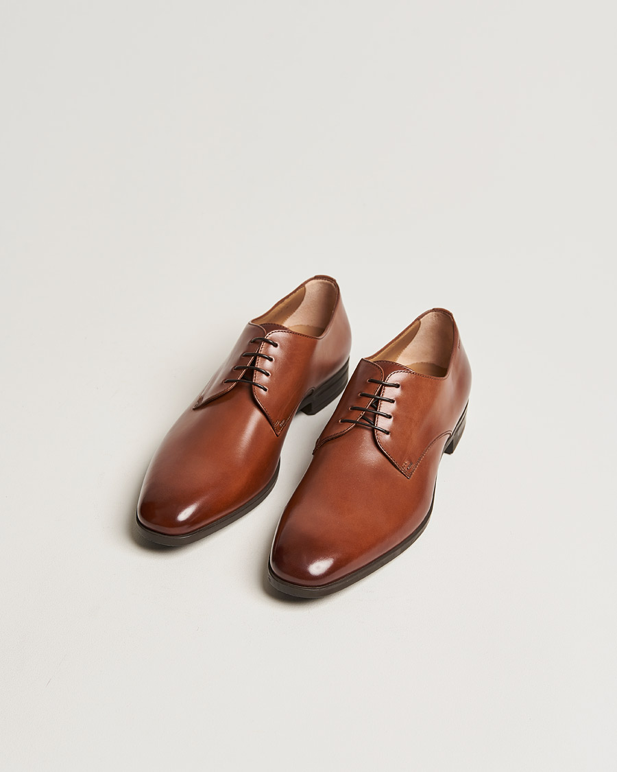 Heren | Kensington Leather Derbys Medium Brown | BOSS BLACK | Kensington Leather Derbys Medium Brown