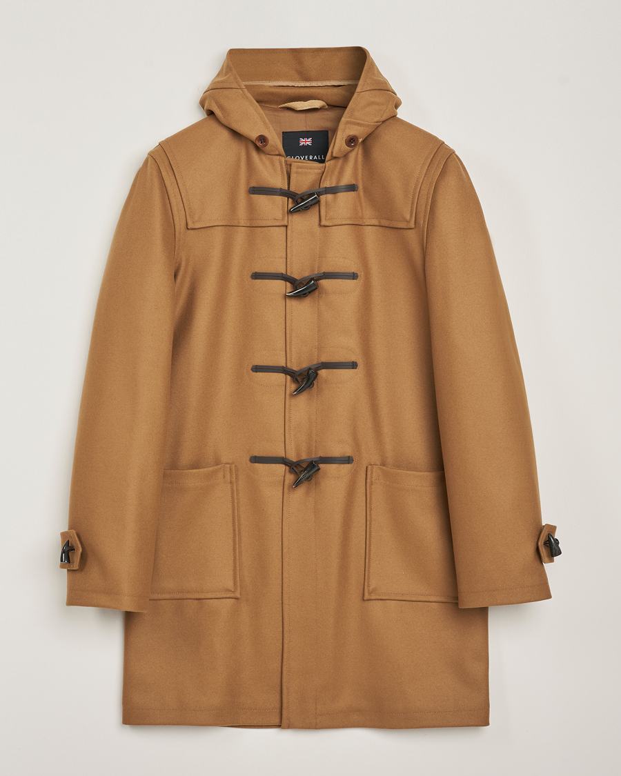 Homme | Manteaux Et Vestes | Gloverall | Cashmere Blend Duffle Coat Camel