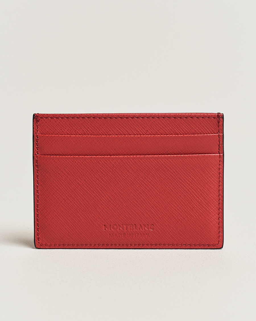 Homme | Montblanc Sartorial Card Holder 5cc Red | Montblanc | Sartorial Card Holder 5cc Red