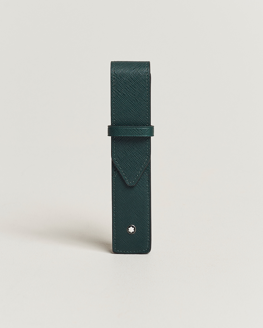 Heren | Pennen | Montblanc | Sartorial 1-Pen Pouch British Green