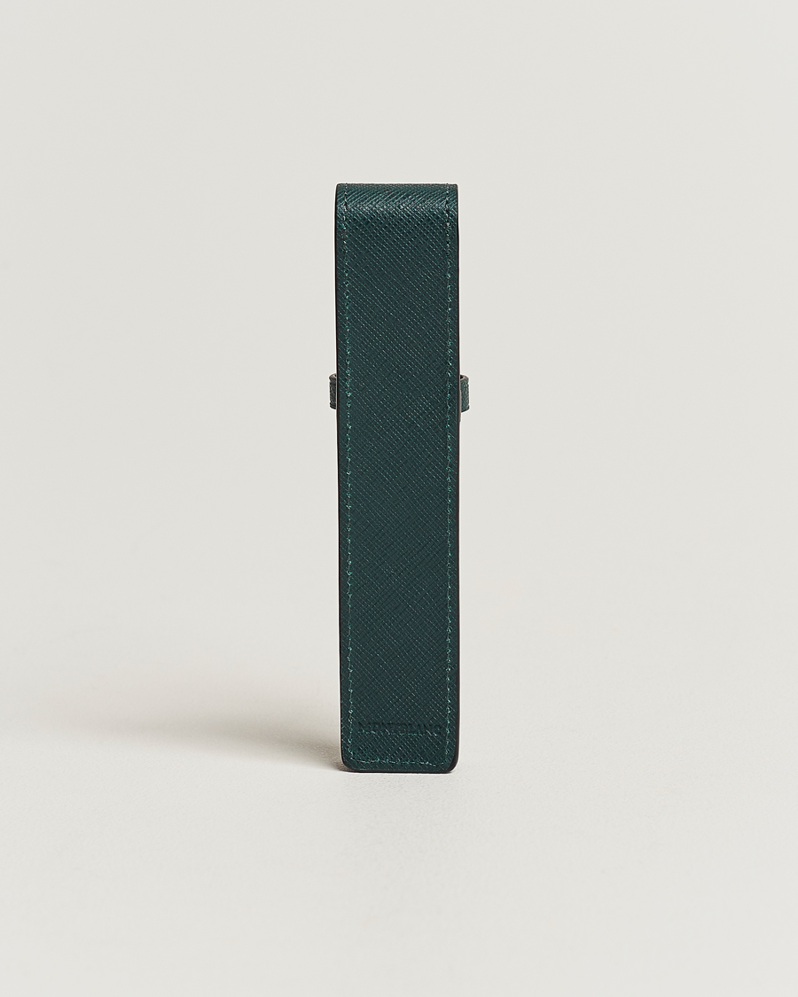 Heren | Pennen | Montblanc | Sartorial 1-Pen Pouch British Green