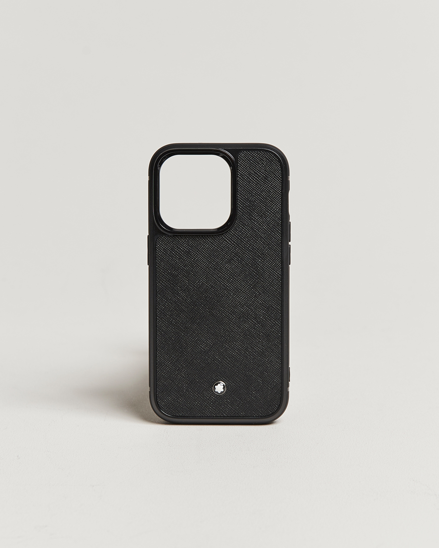 Homme | Montblanc Sartorial Hard Phone Case iPhone 14 Pro Black | Montblanc | Sartorial Hard Phone Case iPhone 14 Pro Black