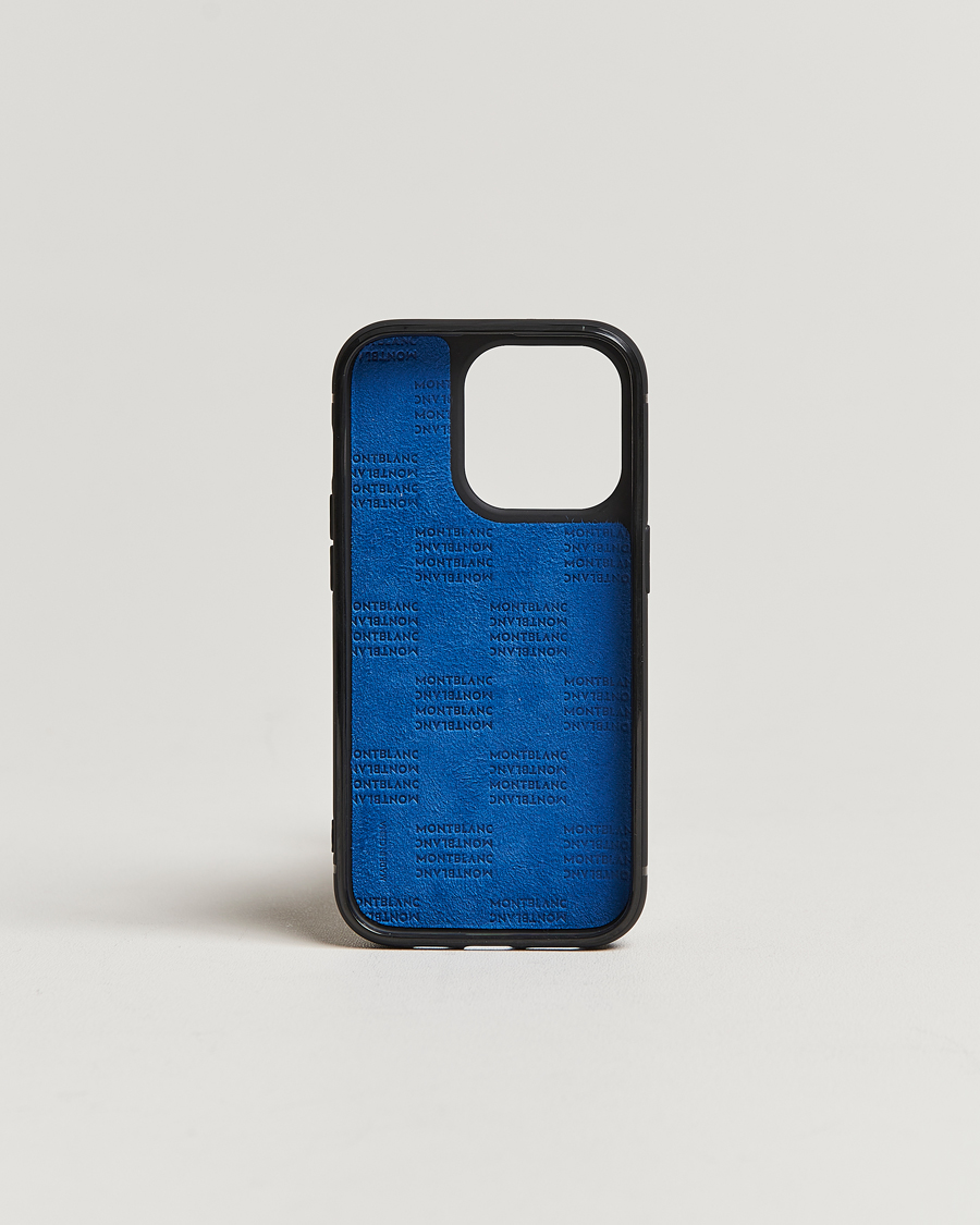 Homme | Montblanc Sartorial Hard Phone Case iPhone 14 Pro Black | Montblanc | Sartorial Hard Phone Case iPhone 14 Pro Black