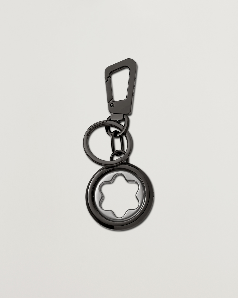 Homme | Porte-Clés | Montblanc | Meisterstück Spinning Emblem Key Fob Black