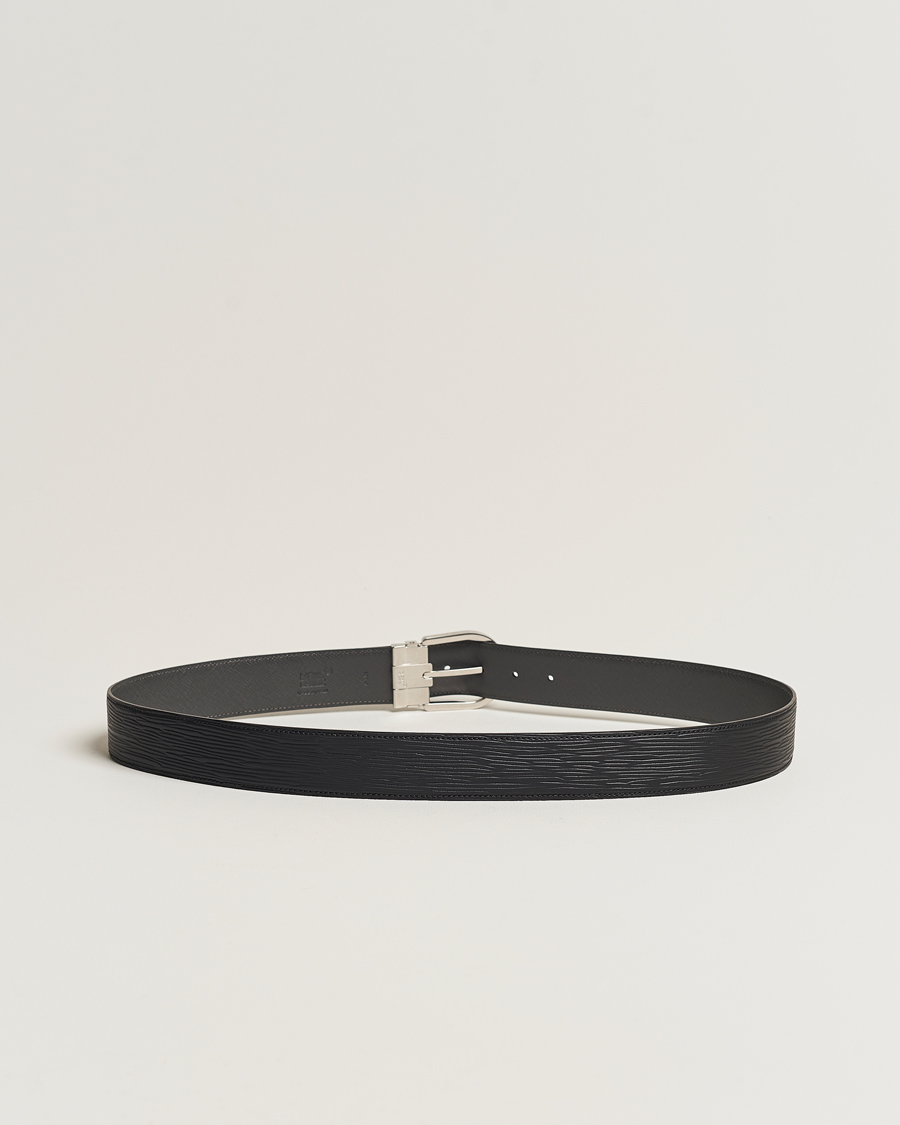 Homme | Montblanc 40mm Horseshoe Buckle Belt Black | Montblanc | 40mm Horseshoe Buckle Belt Black