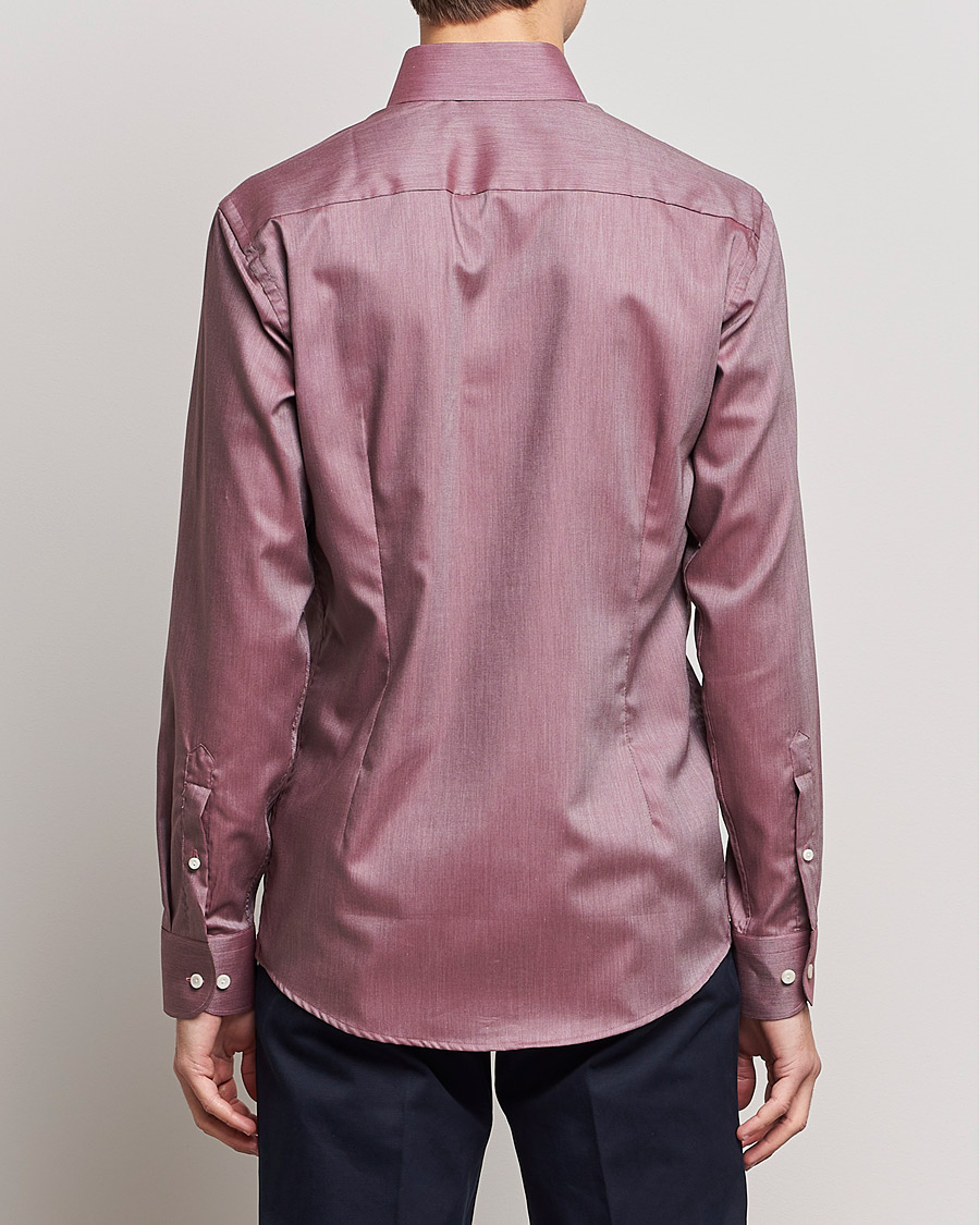 Heren | Overhemden | Eton | Wrinkle Free Button Down Oxford Shirt Red
