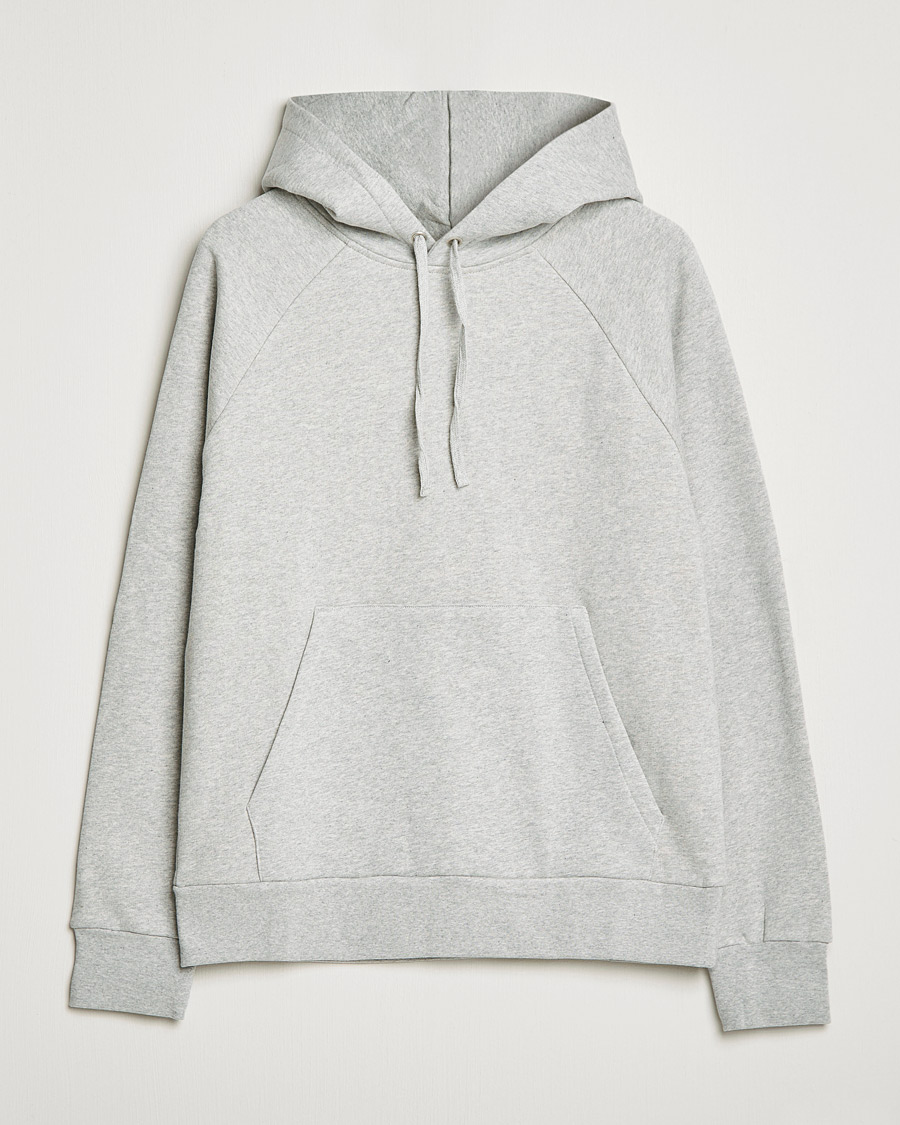 Homme | Pulls Et Tricots | A Day's March | Lafayette Organic Cotton Hoodie Grey Melange