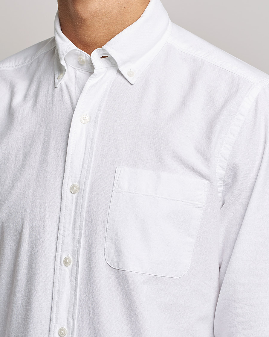 Homme | Chemises | A Day's March | Moorgate Dyed Oxford Shirt White