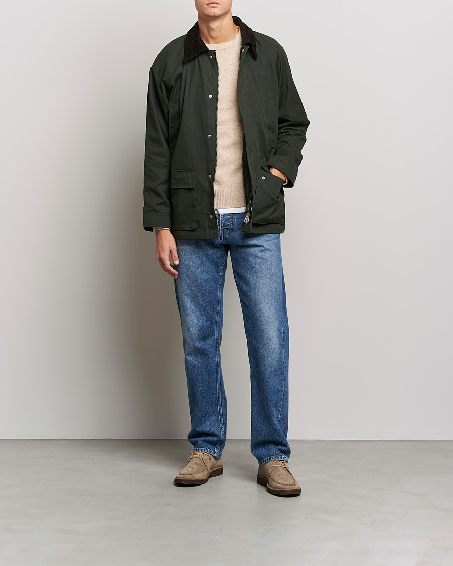 Heren | Jassen | A Day's March | Stour Waxed Jacket Olive