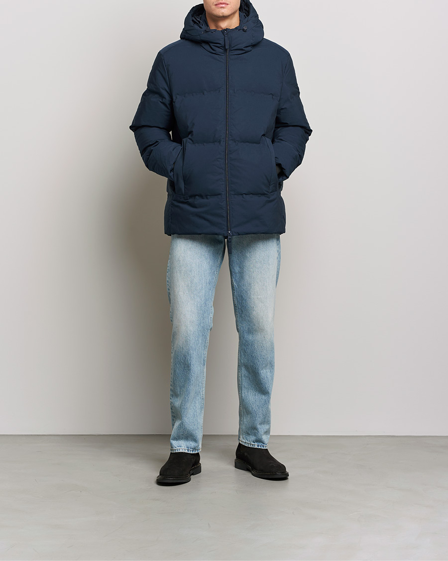 Homme | Manteaux Et Vestes | A Day's March | Yangra Puffer Jacket Matt Navy