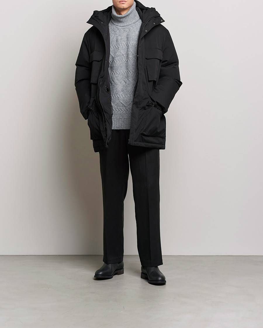 Heren | Jassen | A Day's March | Caraz Puffer Parka Black