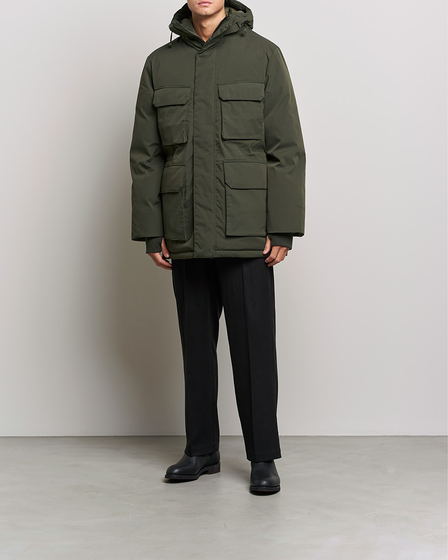 Homme | Manteaux Et Vestes | A Day's March | Caraz Puffer Parka Olive