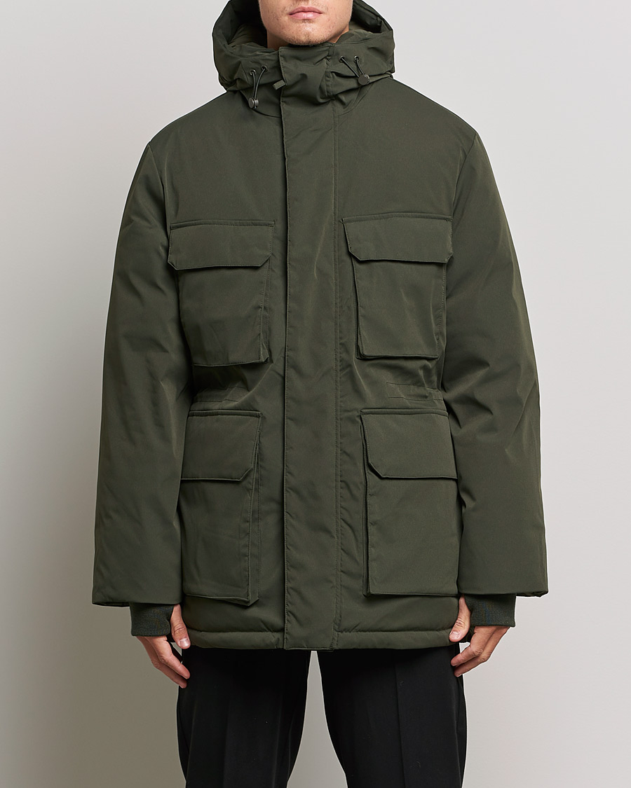 Homme | Manteaux Et Vestes | A Day's March | Caraz Puffer Parka Olive