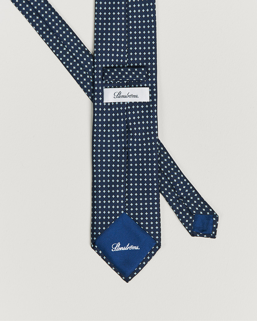 Heren | Stenströms Silk Tie Navy | Stenströms | Silk Tie Navy