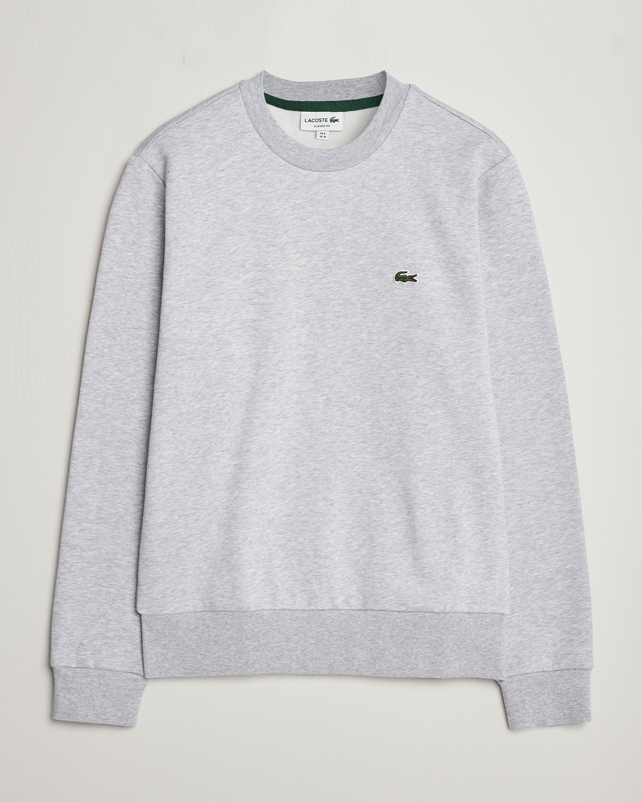 Heren | Truien | Lacoste | Crew Neck Sweatshirt Silver Chine