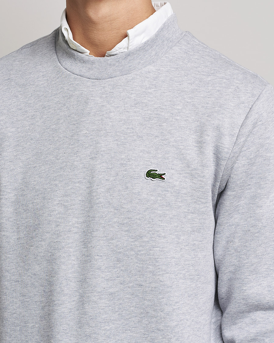 Heren | Truien | Lacoste | Crew Neck Sweatshirt Silver Chine