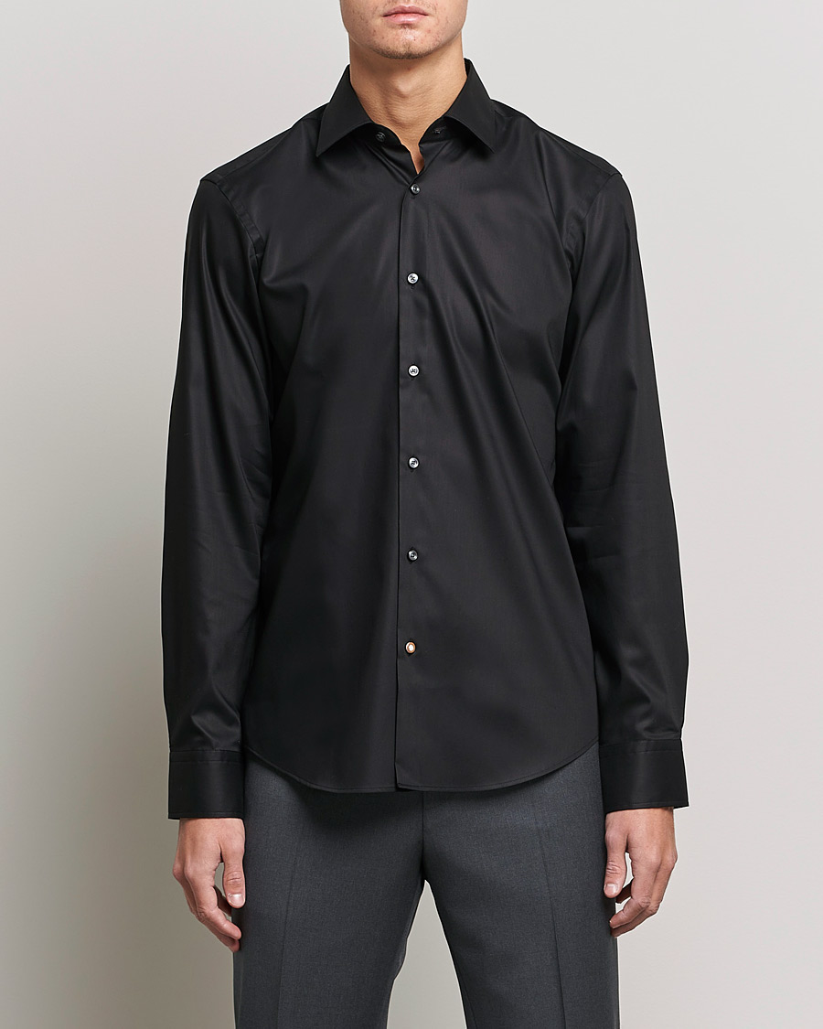 Heren | Overhemden | BOSS BLACK | Joe Regular Fit Shirt Black