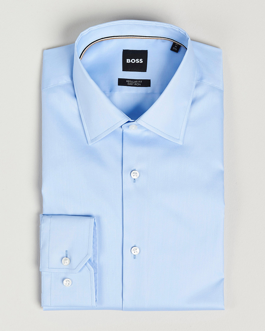 Heren | Overhemden | BOSS BLACK | Joe Regular Fit Shirt Light Blue