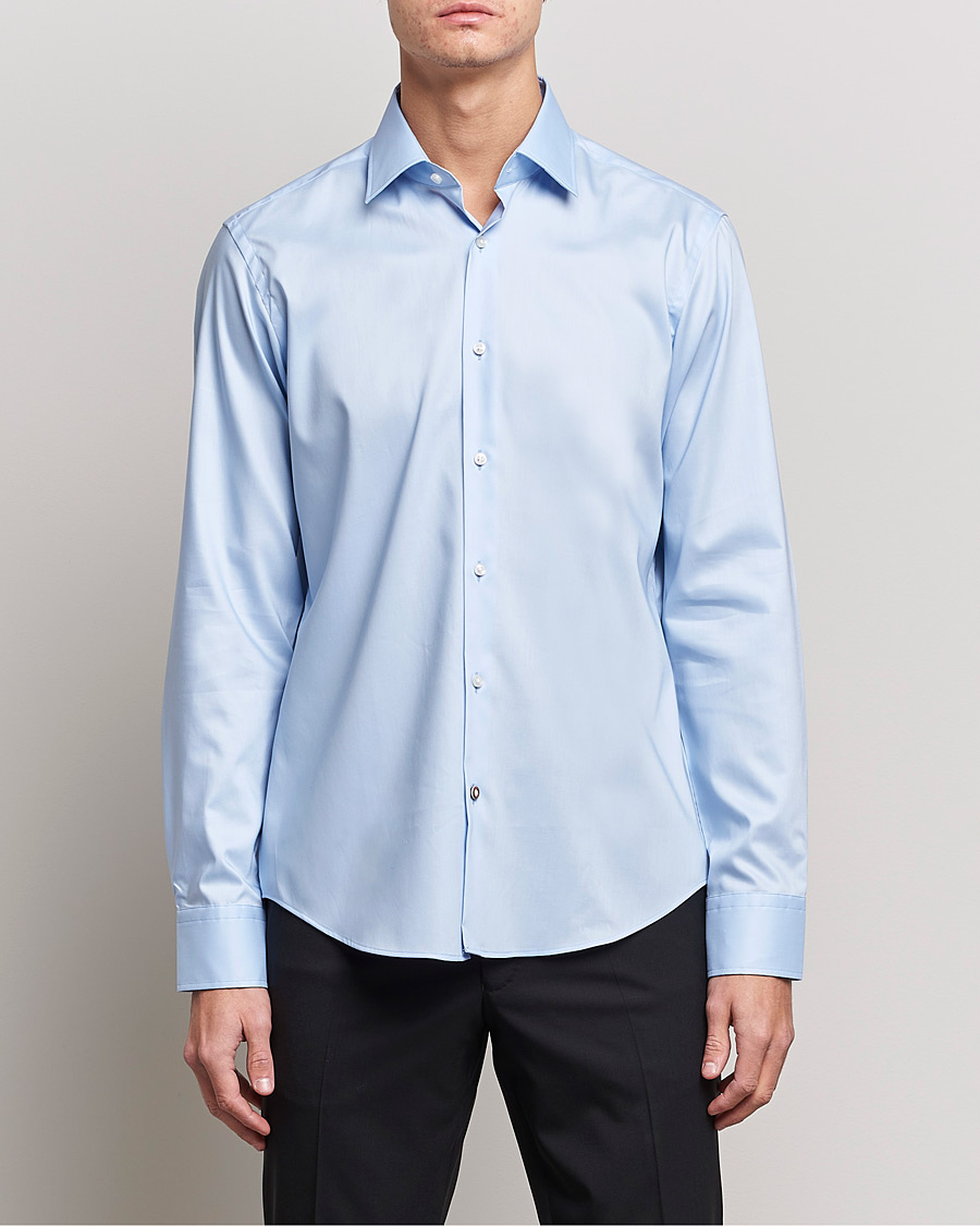Heren | Overhemden | BOSS BLACK | Joe Regular Fit Shirt Light Blue