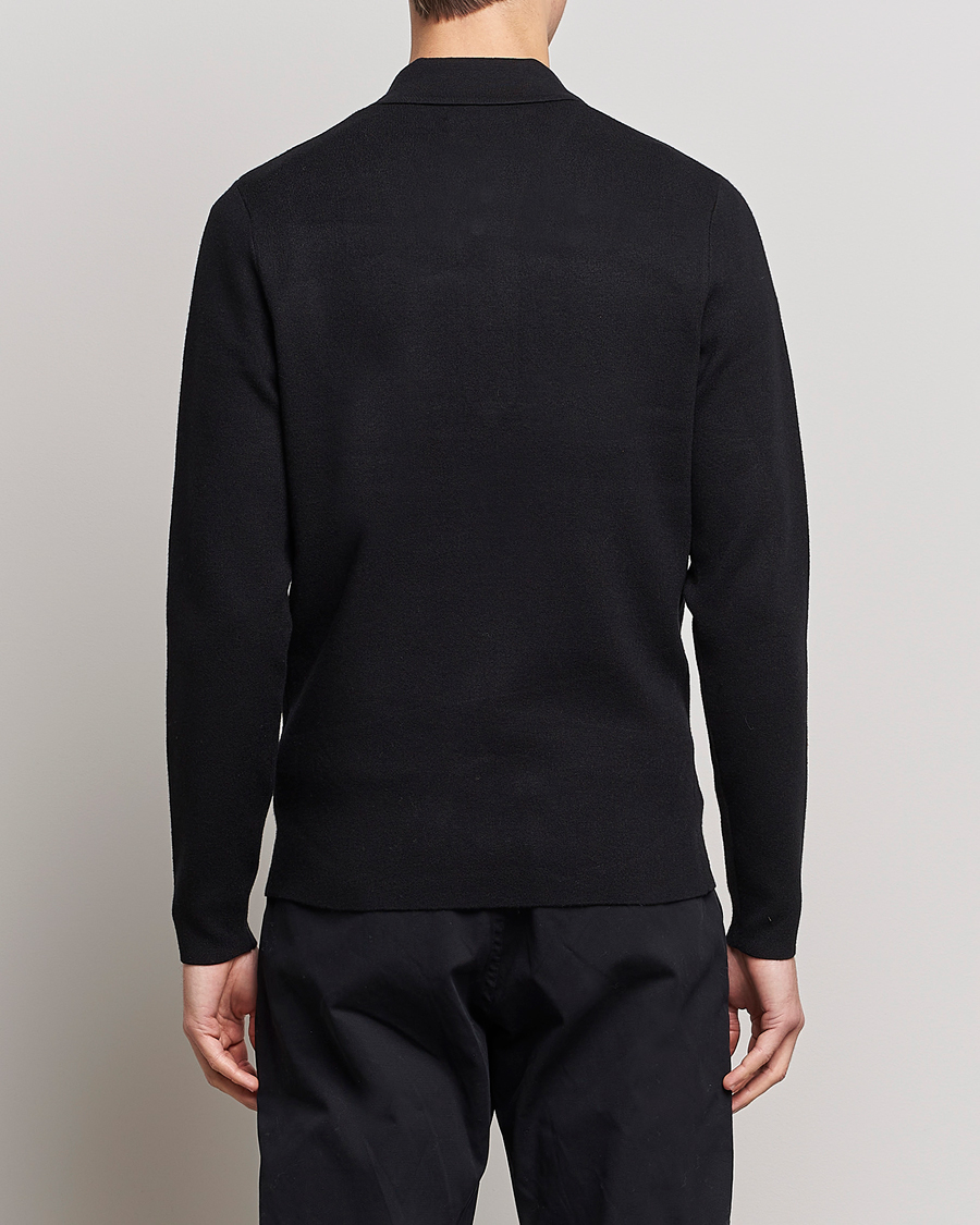 Homme | Pulls Et Tricots | Samsøe Samsøe | Samsøe & Samsøe Guna Half Zip Black