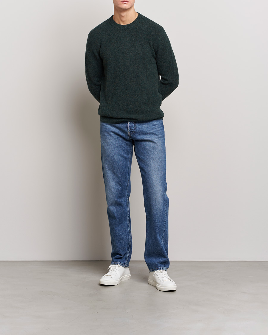 Homme | Pulls Et Tricots | Samsøe Samsøe | Samsøe & Samsøe Butler Yak Crew Neck Rain Forest