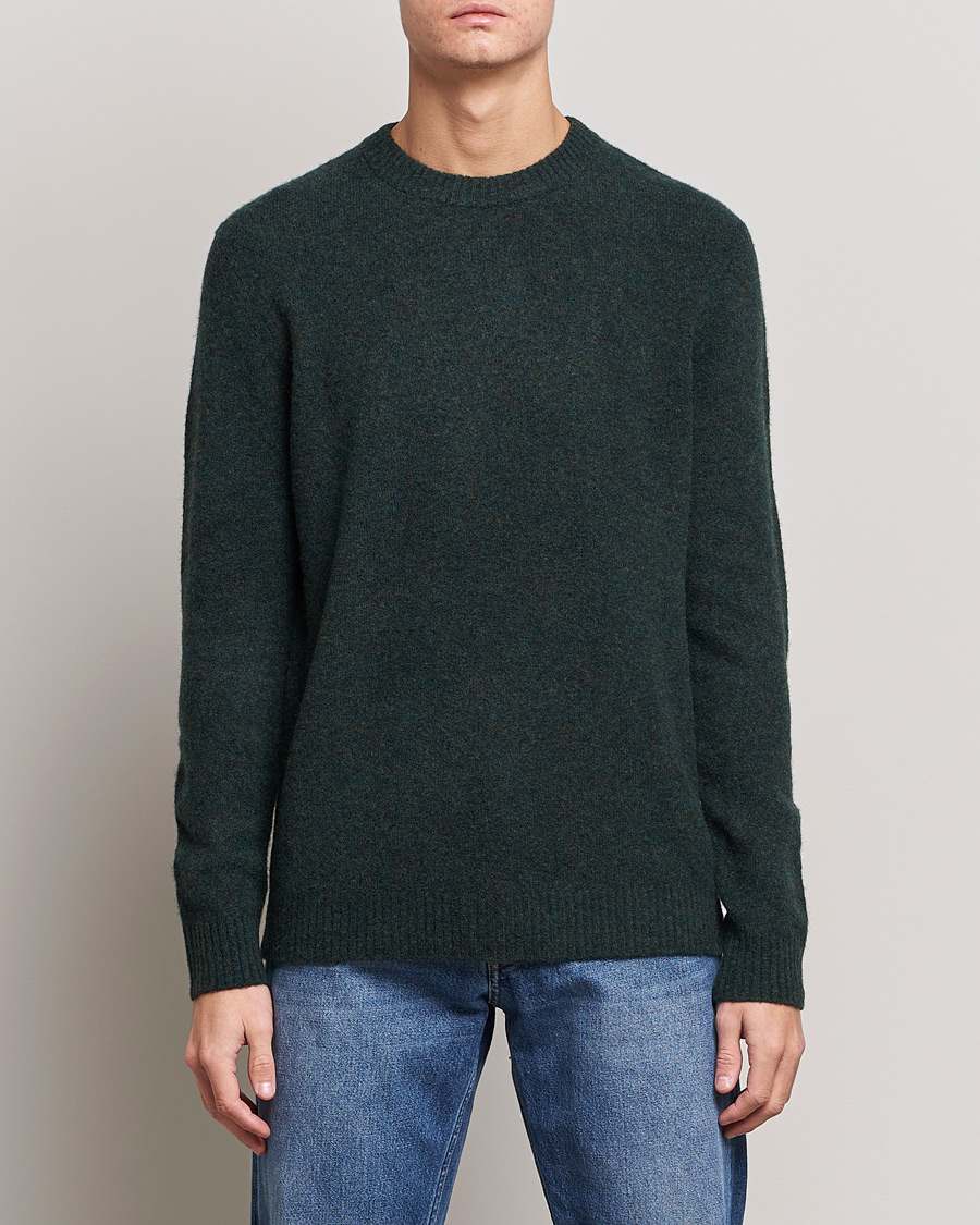 Homme | Pulls Et Tricots | Samsøe Samsøe | Samsøe & Samsøe Butler Yak Crew Neck Rain Forest