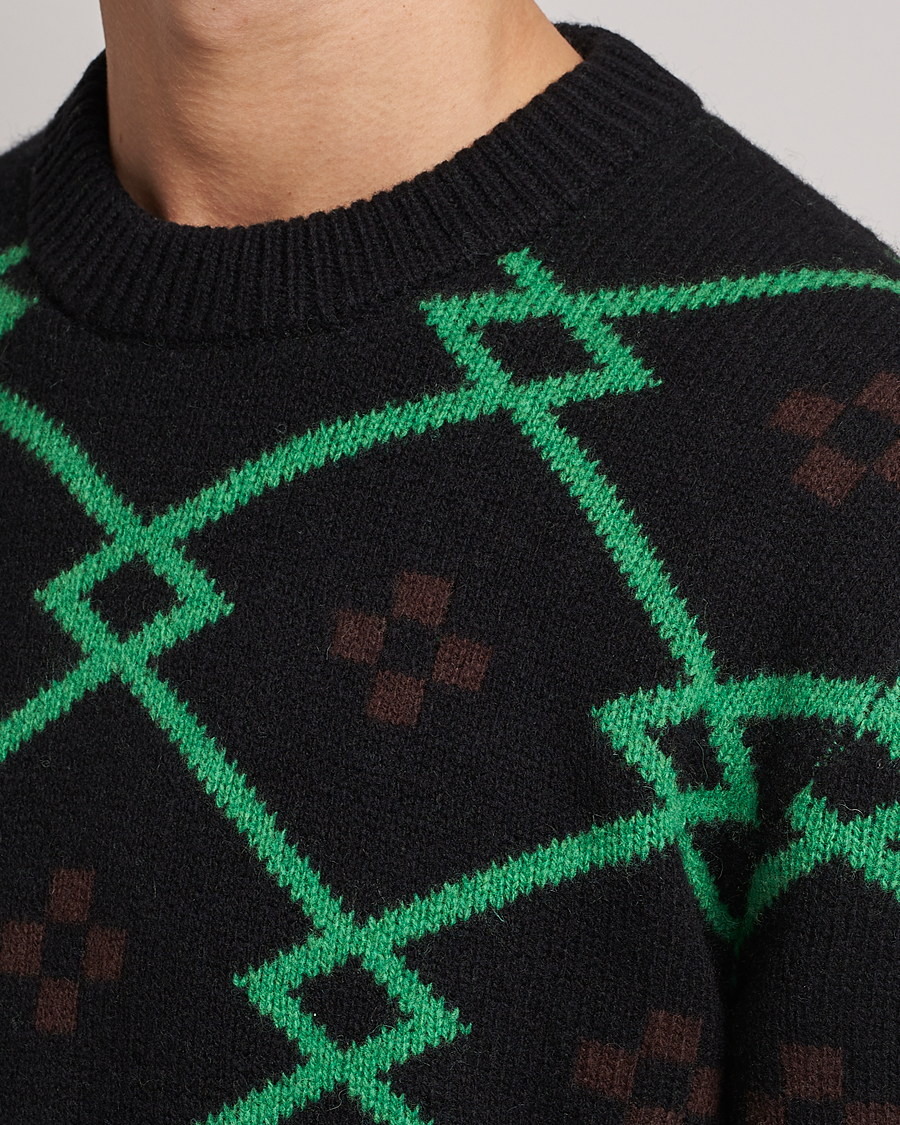 Homme | Pulls Et Tricots | Samsøe Samsøe | Samsøe & Samsøe Seren Wool Crew Neck Medium Green